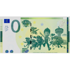 0 Euro biljet Paw Patrol